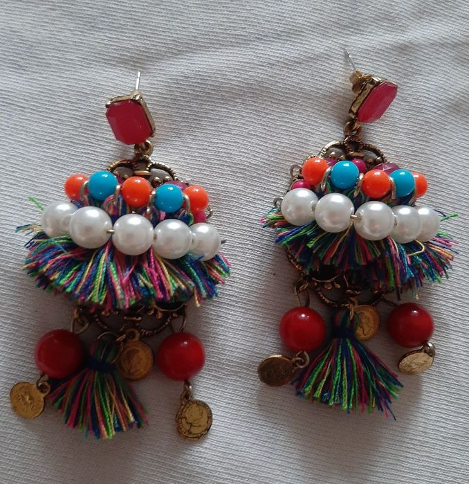 Серьги  в отличном  состоянии