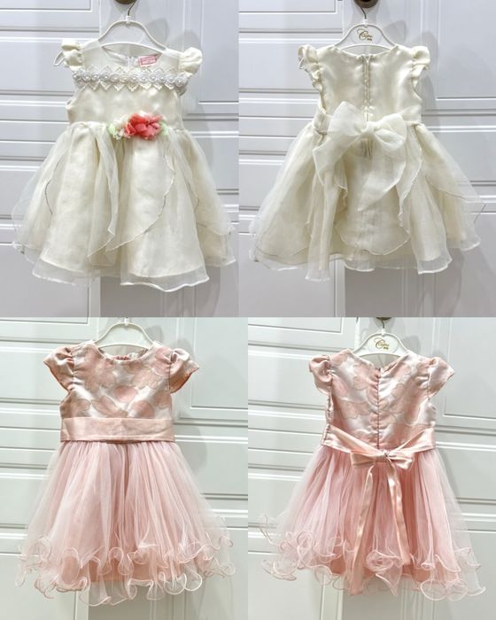 Детские платья на 0,6-1,6 лет