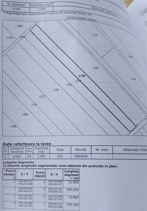 Teren de Vanzare Comuna Copaceni la 20 KM de Bucuresti