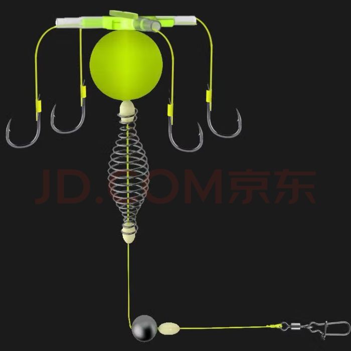 комплект Raptors с четири куки за улов на шаран 20 бр