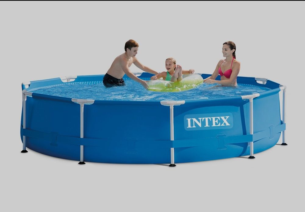 Piscină cu cadru metalic