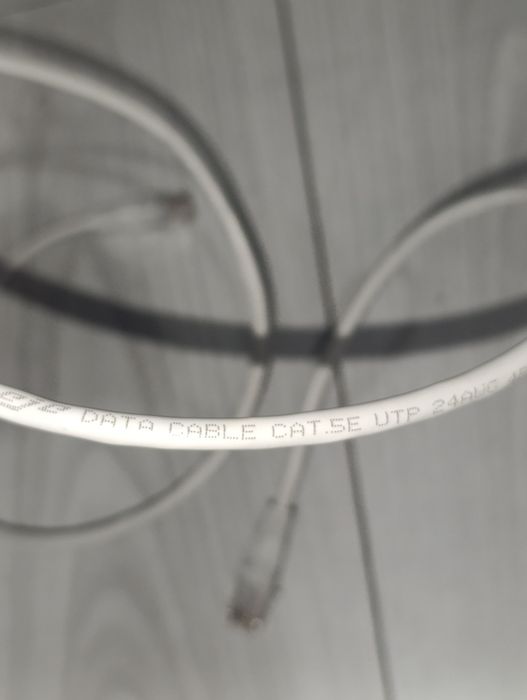 Ethernet cable CAT5E UTP, internet kabel, интернет кабель