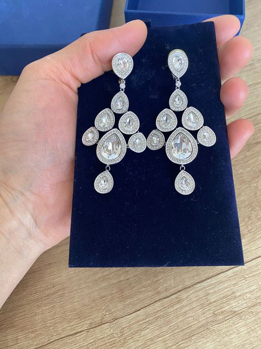 Клипсы (сережки) сваровски