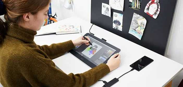 Лучший граф. планшет с экраном Wacom