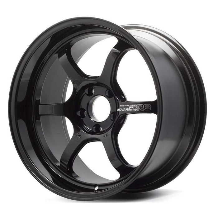 Комплект джанти Advan Racing R6 18x9.5 +29 5x114.3 Titanium Black