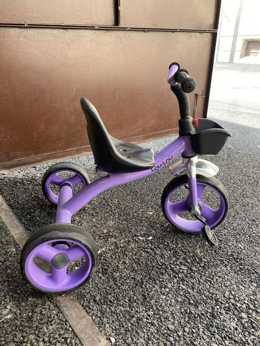 Детско колело- триколка! Карана няколко пъти, запазена е !