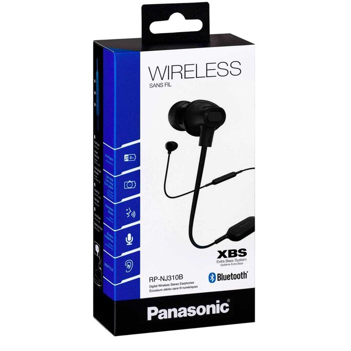Bluetooth 4.2 наушники c микрофоном Panasonic RP-NJ310B