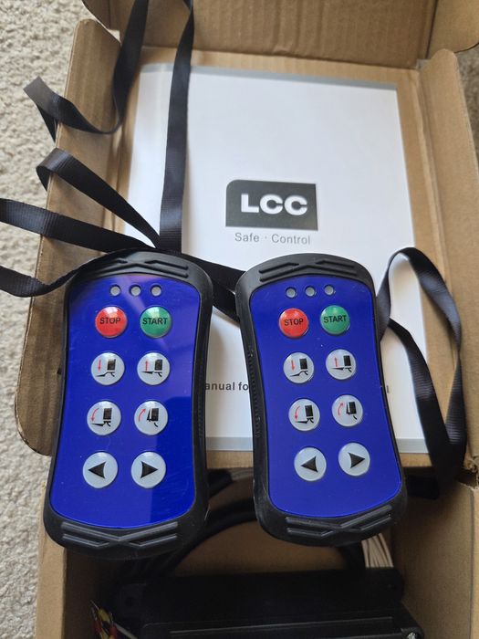 Telecomanda 6 butoane  lift, troliu forestier.