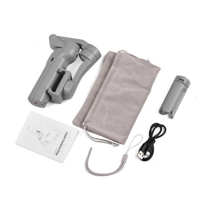 Stabilizator Gimbal smartphone 3 axe Detectare faciala pt Vlog Video