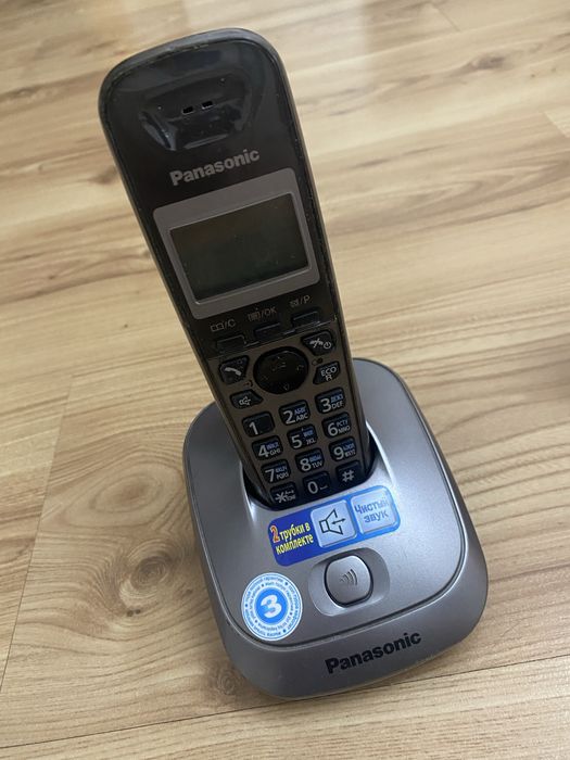 Радиотелефоны Panasonic и Texet