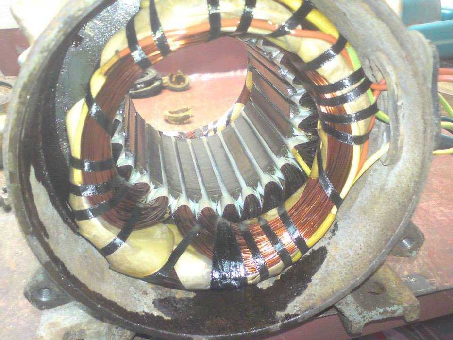 Ремонт и пренавиване на електродвигатели 220V