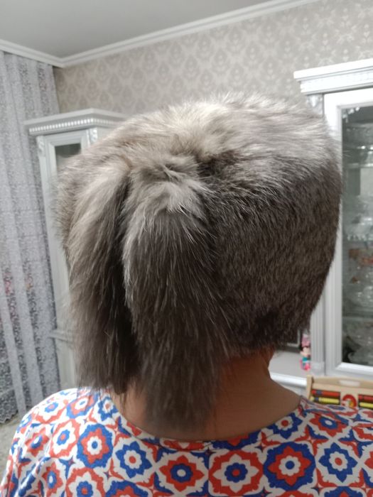 Шапка чернобурка