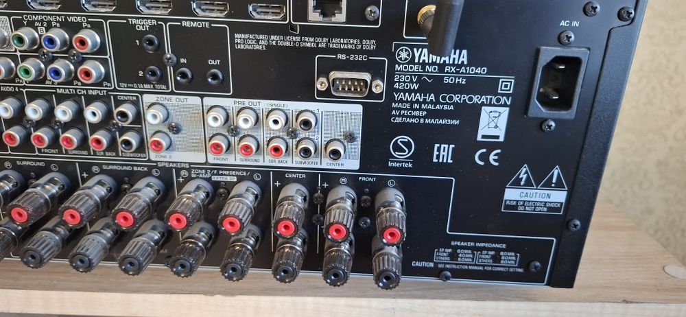 Продаю Yamaha RX A1040  AVENTAGE