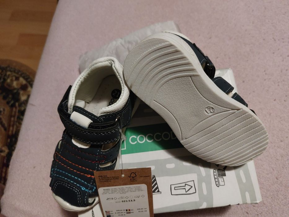 Sandalute fetițe nr. 21 Coccodrillo