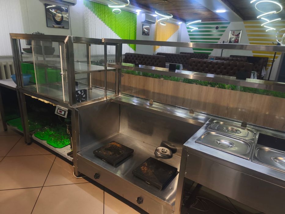 Линия раздачи для столовой/кафе