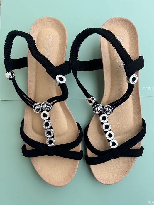 Sandale librapop, culoare negru, marimea 40