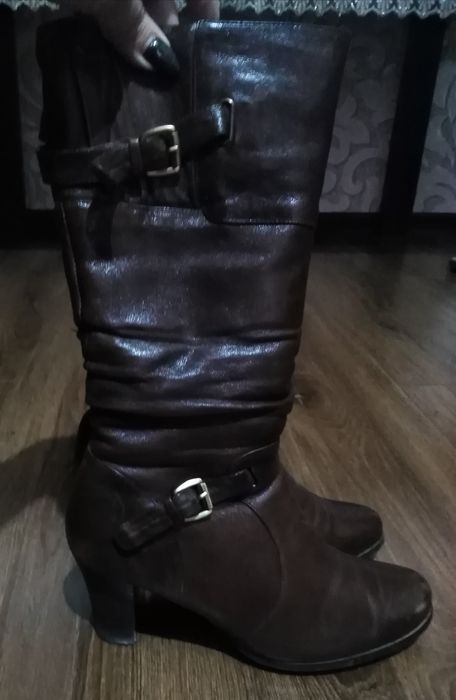 Сапожки кожаные 38 размер