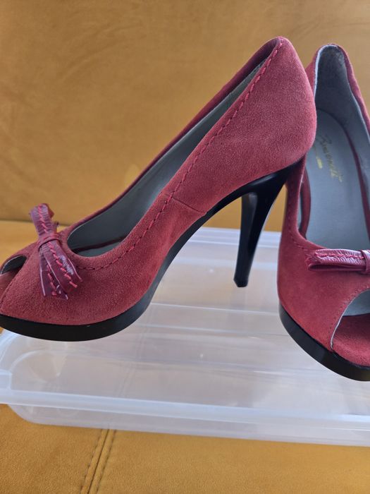 Pantofi Benvenuti - decupati cu platforma