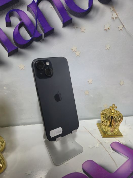 iPhone 15 Black 5G 128GB Baterie Originală:78%.Preṭ fix!