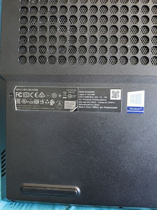 Lenovo Legion 5 15ACH6H