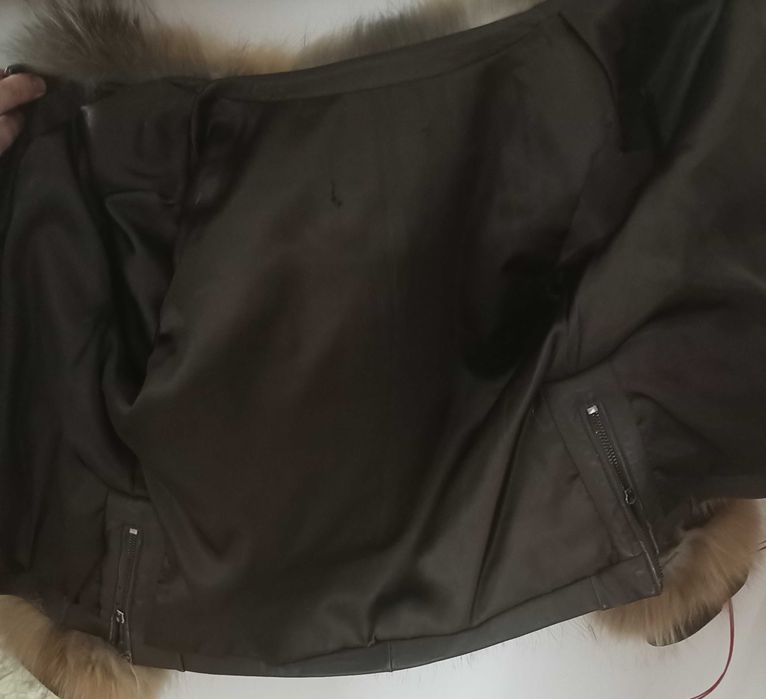 Blana naturala vulpe, S/M