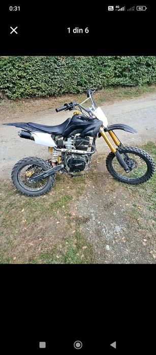 Vând Criss 250 pornire la buton carburator nou buton pornire nou