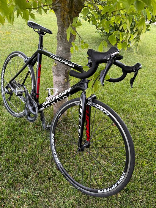 Vând Bicicleta de sosea Cursiera Sensa Toscana Carbon, marimea 55