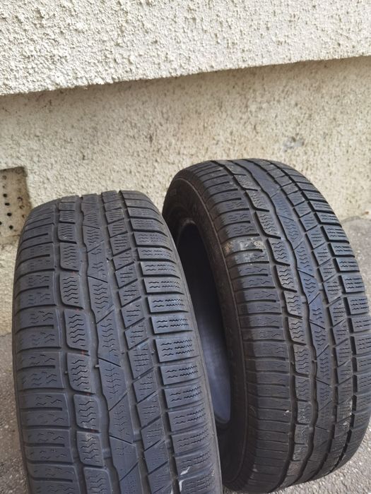 Anvelope iarna 205 55 16 ms Good Year si roata de rezerva pe 195 65 15