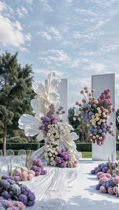 Цветочные композиции  оформление