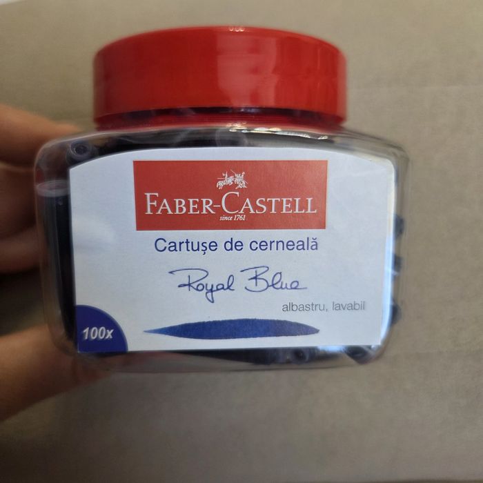 Stilou Faber Castle Scribolino nou si 100 rezerve