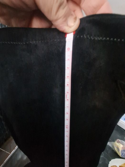 Сапоги чулки из замша