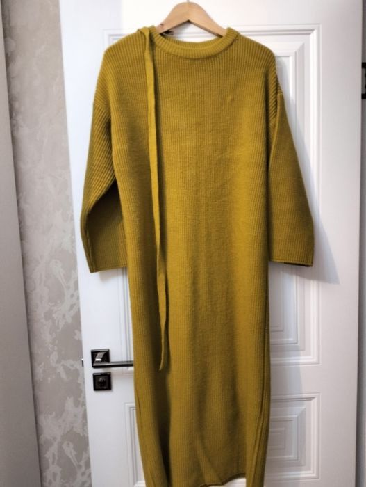 Вязанное платье, 100% акрил