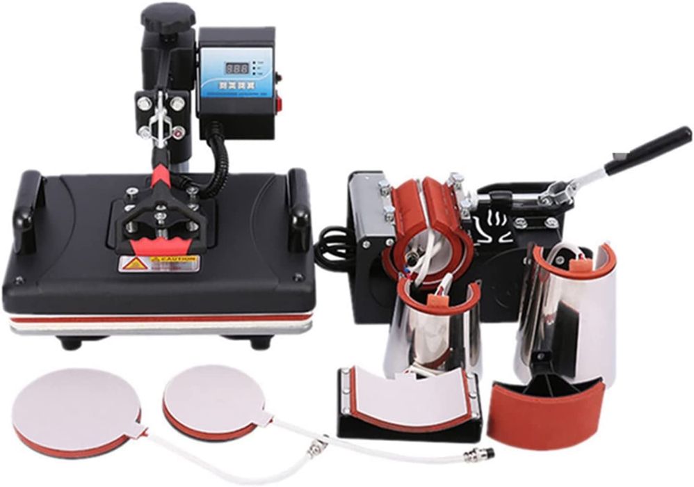 Set complet DTF - Imprimanta + Cuptor + Presa termica 8in1 -Ready to