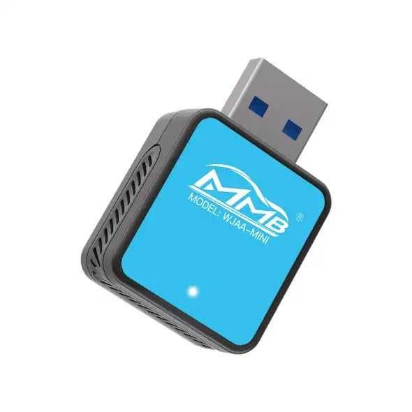 MMB Mini кабелен към безжичен Bluetooth WiFi Carplay адаптер