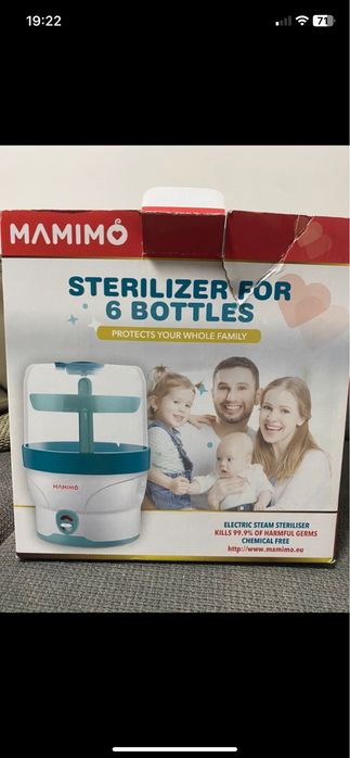 Sterilizator electric penteu 6 biberoane