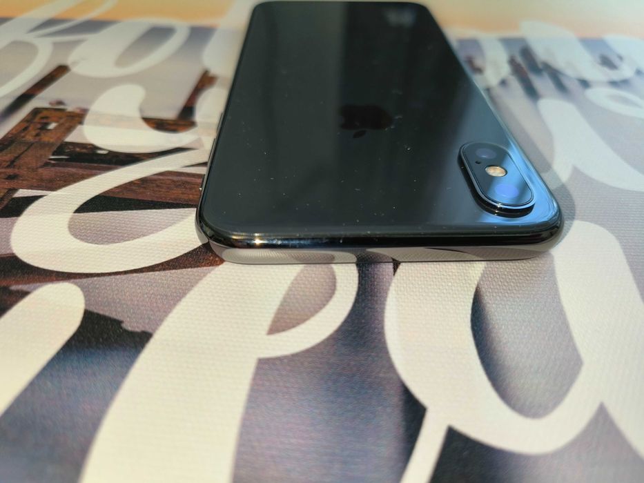 iPhone x negru 64g impecabil