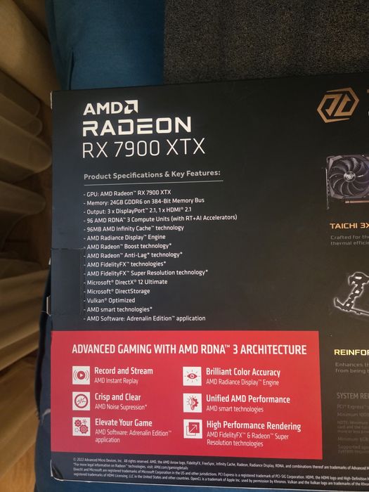 Видекарта AsRock Radeon 7900xtx