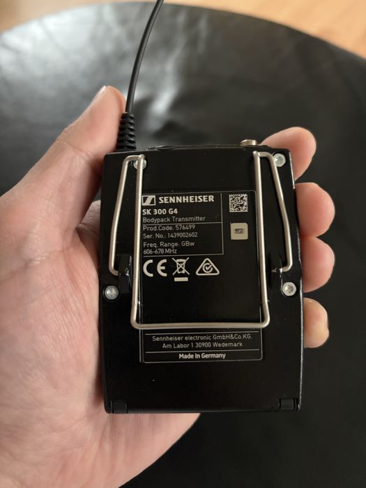 Sennheiser g4 ew500 microfon/wireless pentru instrument/microfon lavaliera