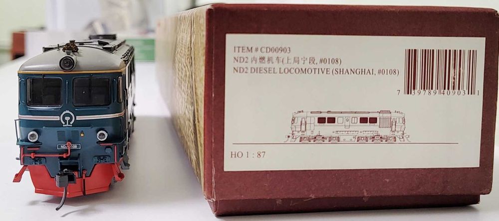 macheta Locomotiva 060DA diesel noua Bachmann ND2 China H0 1:87 nu CFR