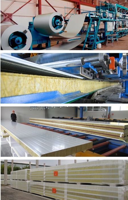 Сендвич панелии - профнастил