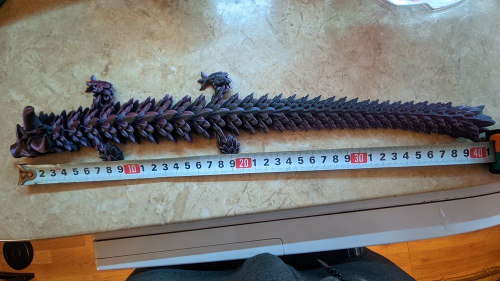 Артикулиращ Дракон! Уникален цвят!