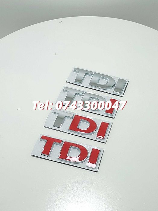 Volkswagen TDI Adeziva Simpla Rosu