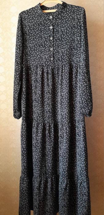 Длинные легкие платье