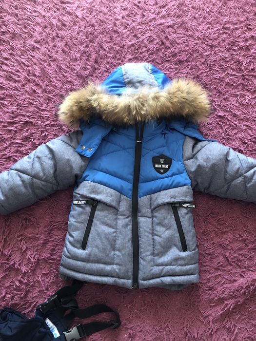 Зимний костюм на мальчика р. 86