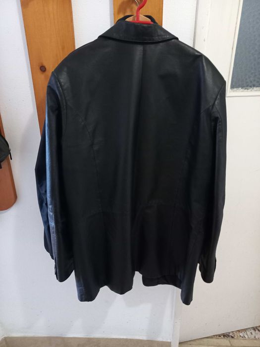 мъжко кожено сако за 1,80 - 1,90м.,  90-100 кг.