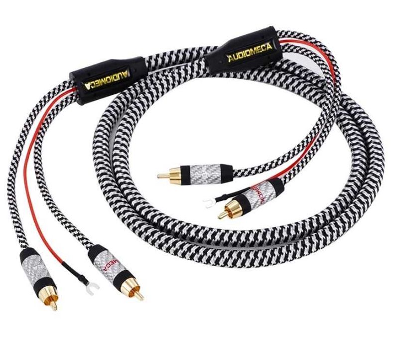 Аудиокабель Audiomeca C3 для виниловых проигрывателей с заземлением