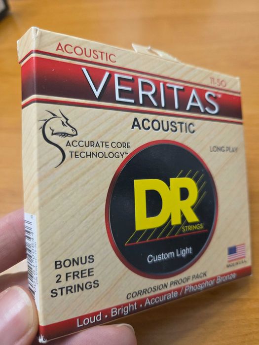 Струни за акустична китара DR Strings  Veritas