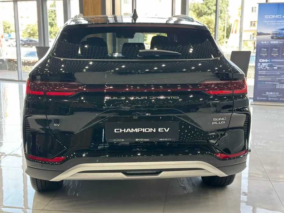 BYD Song Plus Champion EV 2025 eng foydali taklif Kredit yiliga 22%