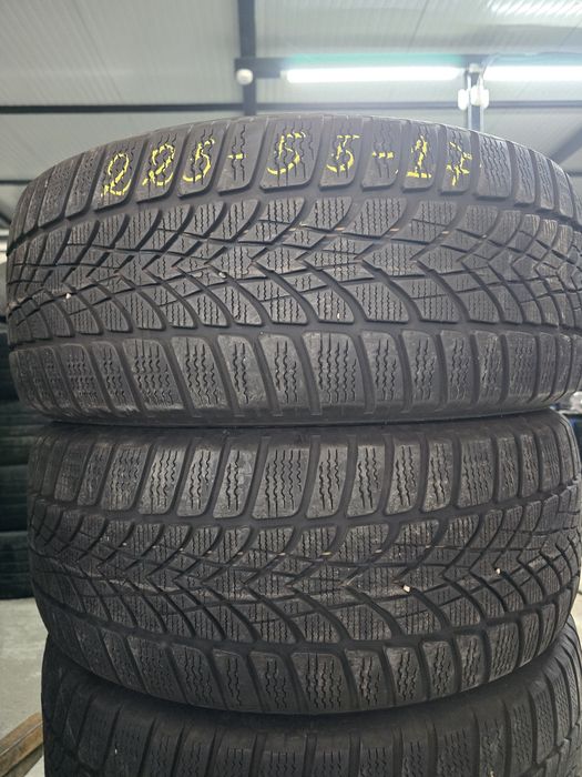 4 Броя 225/55/17 Dunlop 2x6mm 2x5mm