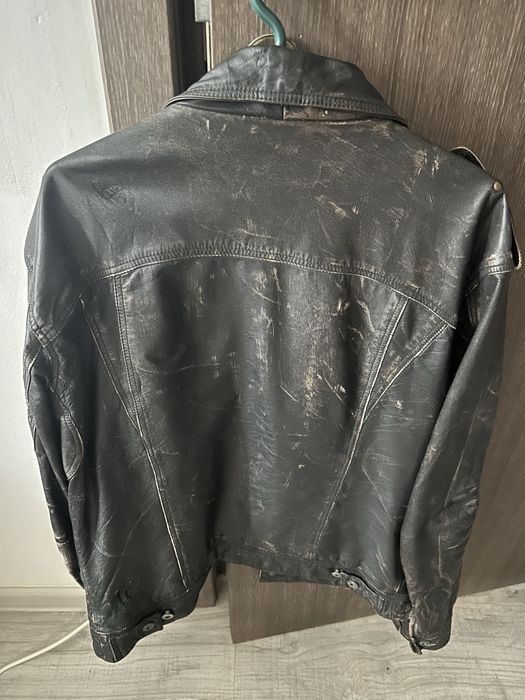 Vand geaca piele model unic